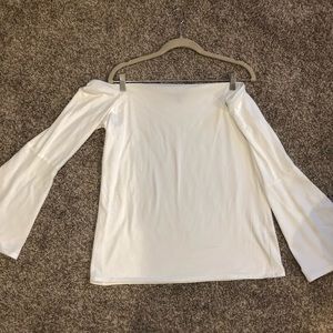 Banana Republic Off-the-Shoulder Bell Sleeve Top
